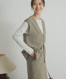 URBAN RESEARCH DOORS | 『UR TECH DRYLUXE』フロントZIPベスト(ベスト)