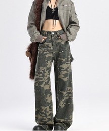 Vipoa | 迷彩柄カーゴパンツ(カーゴパンツ)