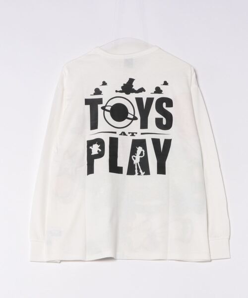 Disney(ディズニー)の「親子お揃い ディズニー トイ・ストーリー キャラクターロンT 9614A(Tシャツ/カットソー・レディース・オレンジ/ホワイト・M/L/XL/S)」の7枚目の写真