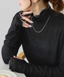 【WEB限定】メロー配色ハイネックロンT