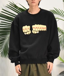 TOY　MACHINE（トイ　マシーン）の「【ムラサキスポーツ限定】TOY MACHINE/トイマシーン スウェット/トレーナー オーバーサイズ 刺繍 MTMFESW6（スウェット）」