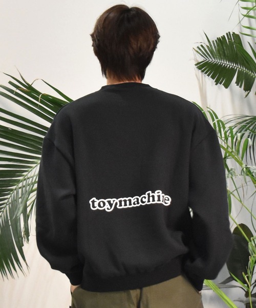 TOY　MACHINE（トイ　マシーン）の「【ムラサキスポーツ限定】TOY MACHINE/トイマシーン スウェット/トレーナー オーバーサイズ 刺繍 MTMFESW6（スウェット・メンズ・アッシュグレー/ブラック・M/L/XL）」の4枚目の写真