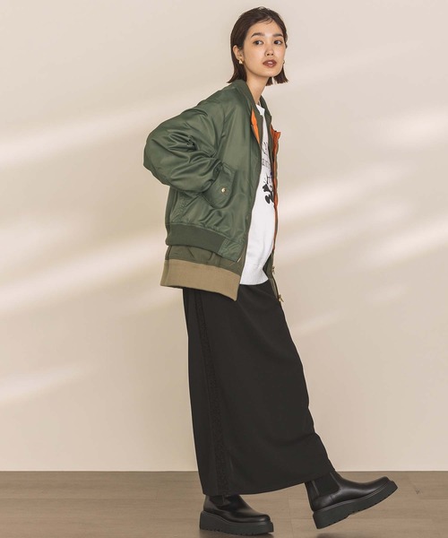 Risley（リズレー）の「レイヤードMAー1（MA-1）」 - WEAR