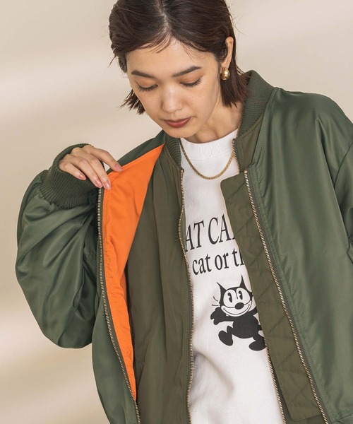 Risley（リズレー）の「レイヤードMAー1（MA-1）」 - WEAR