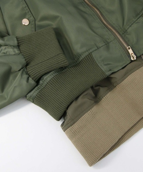 Risley（リズレー）の「レイヤードMAー1（MA-1）」 - WEAR