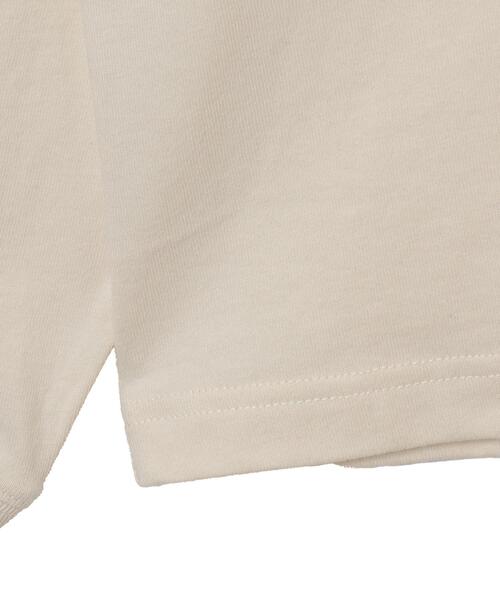 WEGO(ウィゴー)の「WEGO/フロッキーロゴBIG T(Tシャツ/カットソー・メンズ・アイボリー/ホワイト/グリーン・LARGE/MEDIUM)」の7枚目の写真