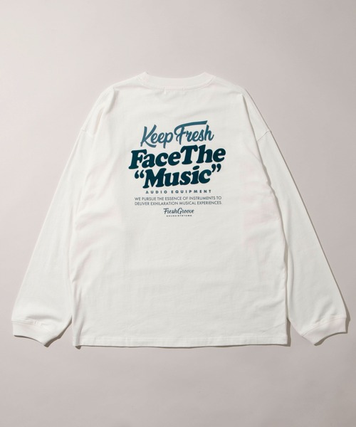 WEGO(ウィゴー)の「WEGO/フロッキーロゴBIG T(Tシャツ/カットソー・メンズ・アイボリー/ホワイト/グリーン・LARGE/MEDIUM)」の9枚目の写真