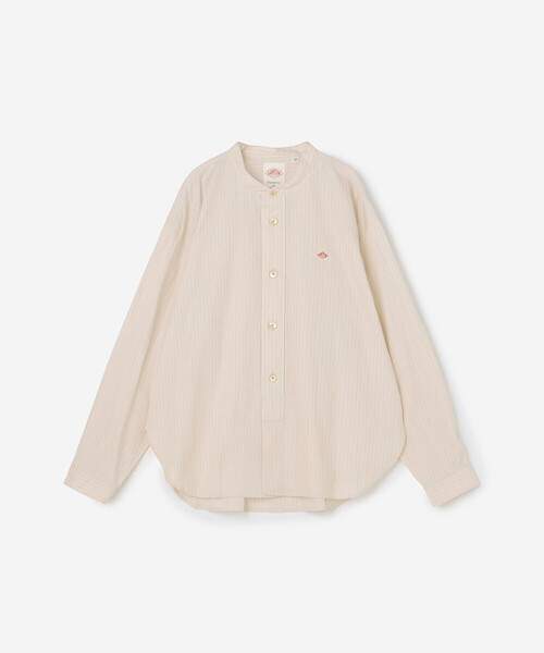 DANTON | コットン バンドカラーシャツ WOMEN（シャツ/ブラウス
