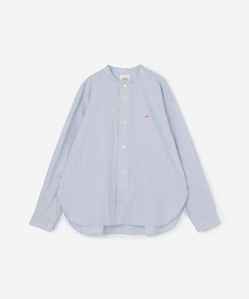 DANTON | コットン バンドカラーシャツ WOMEN(シャツ/ブラウス)|DANTON(ダントン) DANTON | コットン バンドカラーシャツ WOMEN(シャツ/ブラウス)|DANTON(ダントン)