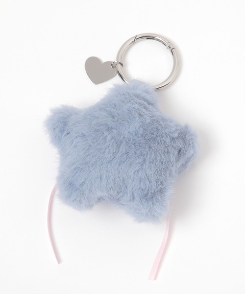 tiny tiny（ティニーティニー）の「ファーモチーフチャーム[tiny tiny(ティニーティニー)]（チャーム・レディース・ホワイト/ピンク/ブルー/イエロー・0）」の5枚目の写真