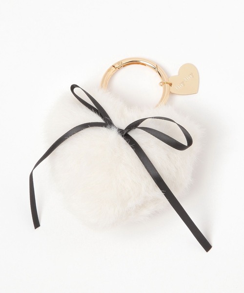 tiny tiny（ティニーティニー）の「ファーモチーフチャーム[tiny tiny(ティニーティニー)]（チャーム・レディース・ホワイト/ピンク/ブルー/イエロー・0）」の10枚目の写真