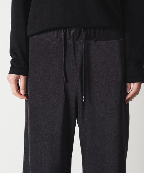 ATTACHMENT(アタッチメント)の「CO/PE ハイゲージパイル ワイドラウンジトラウザーズ / CO/PE HIGH GAUGE PILE WIDE LOUNGE TROUSERS(その他パンツ・メンズ・ライトベージュ/ブラック・2/1/3)」の13枚目の写真