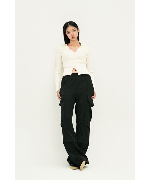 ALLSAINTS（オールセインツ）の「CRUZ RIBBED KNITTED WAISTCOAT | CRUZ リブ ニット ウエストコート（カーディガン/ボレロ・レディース・ホワイト・S/L/M/XS）」の10枚目の写真