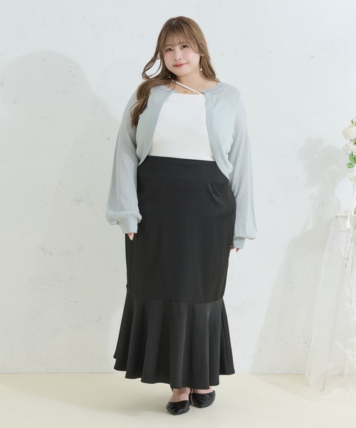 Louiosy(ルオシー)の「【Louiosy】【大きいサイズ】アシメストラップカップ付きキャミソールインナー(キャミソール・レディース・ブラック/オフホワイト・4L/3L/X-LARGE)」の6枚目の写真
