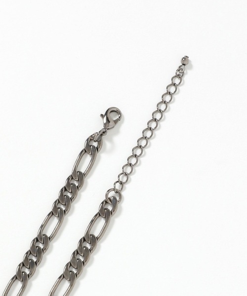 PAGEBOY（ページボーイ）の「ハートリングネックレス（ネックレス・レディース・ブラック/シルバー・FREE）」の5枚目の写真