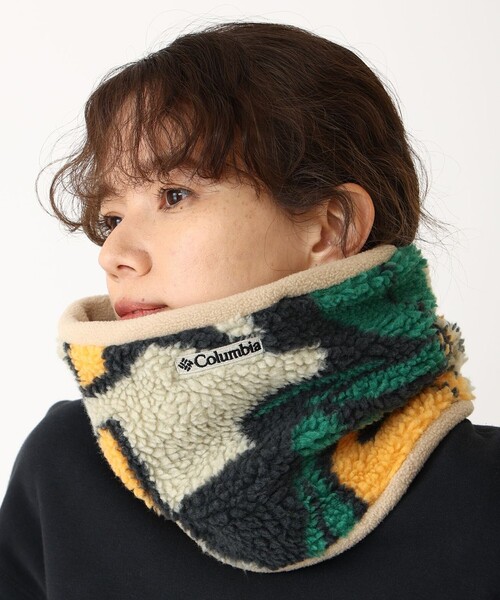 Columbia（コロンビア）の「Columbia／ゲシュモズル ネックゲイター ボアフリース／コロンビア（ネックウォーマー/スヌード・レディース・レッド/ブルー/グリーン/グレー/ブラック/ブラウン/ベージュ/ネイビー/ブラック系その他/グレー系その他・ONE SIZE）」の6枚目の写真