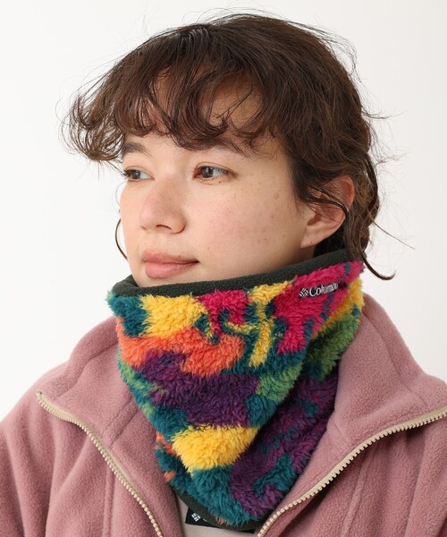 Columbia（コロンビア）の「Columbia／ゲシュモズル ネックゲイター ボアフリース／コロンビア（ネックウォーマー/スヌード・レディース・レッド/ブルー/グリーン/グレー/ブラック/ブラウン/ベージュ/ネイビー/ブラック系その他/グレー系その他・ONE SIZE）」の7枚目の写真