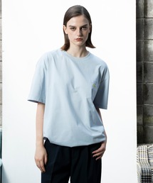 Glanss（グランス）の「glanss logo pocket t-shirts / ロゴポケTシャツ 裾ドローコード付【ユニセックス】（Tシャツ/カットソー）」