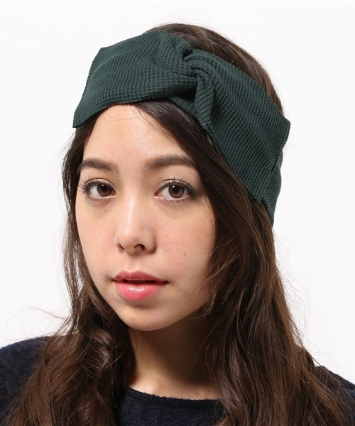 Discoat Parisien（ディスコートパリシアン）の「リボンターバン（その他ヘアアクセサリー・レディース・ネイビー/ブラック/グリーン・ﾌﾘ-）」の3枚目の写真