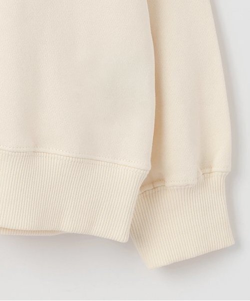 X-girl Stages（エックスガールステージス）の「ビッグミルズロゴトレーナー（スウェット・キッズ・ブルー/ブラック/アイボリー/ピンク・80ｃｍ/90cm/110cm/100cm/120cm/130cm/140cm）」の5枚目の写真