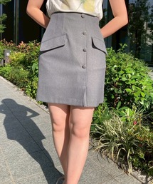 フラップミニスカート