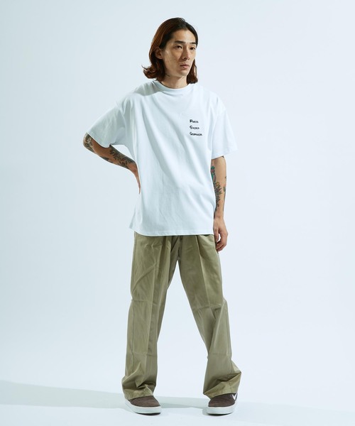 PARIS SAINT-GERMAIN(パリサンジェルマン)の「【Paris Saint-Germain / パリ・サン=ジェルマン】JP Ryu Germain embroidery TEE(Tシャツ/カットソー・メンズ・ブラック/ネイビー/ホワイト・MEDIUM/LARGE/X-LARGE)」の4枚目の写真