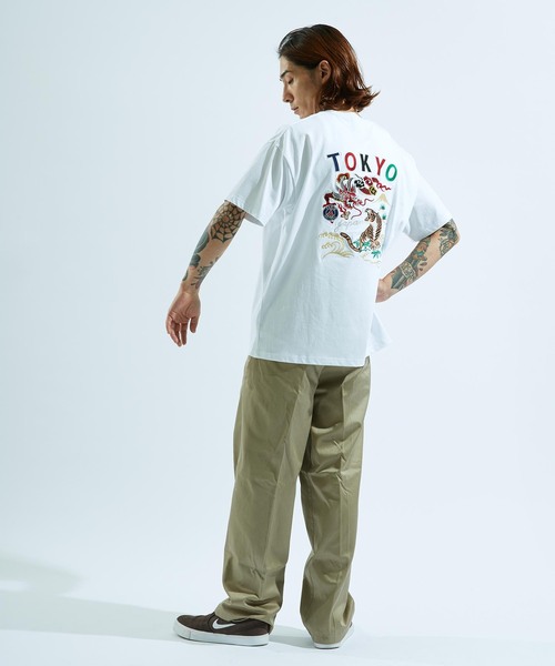 PARIS SAINT-GERMAIN(パリサンジェルマン)の「【Paris Saint-Germain / パリ・サン=ジェルマン】JP Ryu Germain embroidery TEE(Tシャツ/カットソー・メンズ・ブラック/ネイビー/ホワイト・MEDIUM/LARGE/X-LARGE)」の6枚目の写真