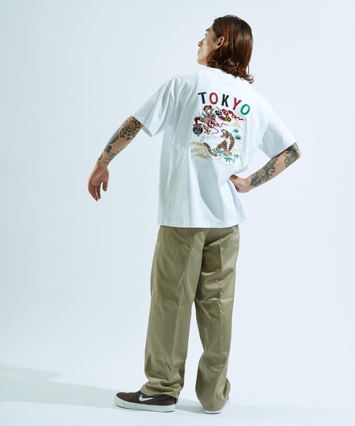 PARIS SAINT-GERMAIN(パリサンジェルマン)の「【Paris Saint-Germain / パリ・サン=ジェルマン】JP Ryu Germain embroidery TEE(Tシャツ/カットソー・メンズ・ブラック/ネイビー/ホワイト・MEDIUM/LARGE/X-LARGE)」の7枚目の写真