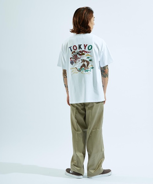 PARIS SAINT-GERMAIN(パリサンジェルマン)の「【Paris Saint-Germain / パリ・サン=ジェルマン】JP Ryu Germain embroidery TEE(Tシャツ/カットソー・メンズ・ブラック/ネイビー/ホワイト・MEDIUM/LARGE/X-LARGE)」の8枚目の写真