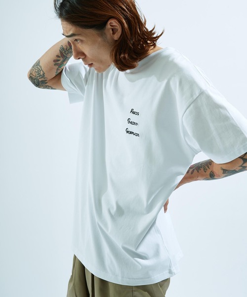 PARIS SAINT-GERMAIN(パリサンジェルマン)の「【Paris Saint-Germain / パリ・サン=ジェルマン】JP Ryu Germain embroidery TEE(Tシャツ/カットソー・メンズ・ブラック/ネイビー/ホワイト・MEDIUM/LARGE/X-LARGE)」の12枚目の写真
