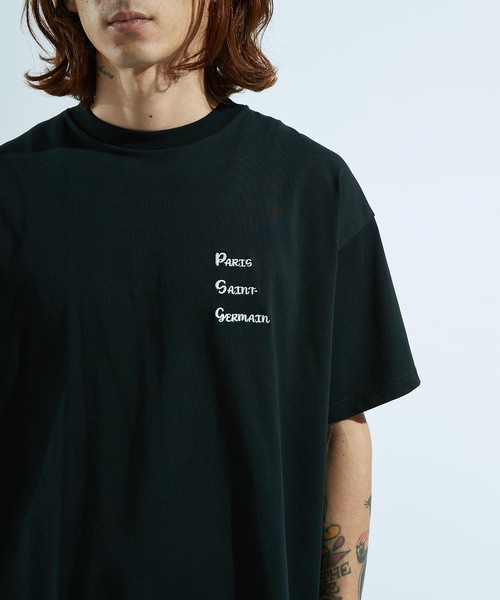 PARIS SAINT-GERMAIN(パリサンジェルマン)の「【Paris Saint-Germain / パリ・サン=ジェルマン】JP Ryu Germain embroidery TEE(Tシャツ/カットソー・メンズ・ブラック/ネイビー/ホワイト・MEDIUM/LARGE/X-LARGE)」の20枚目の写真