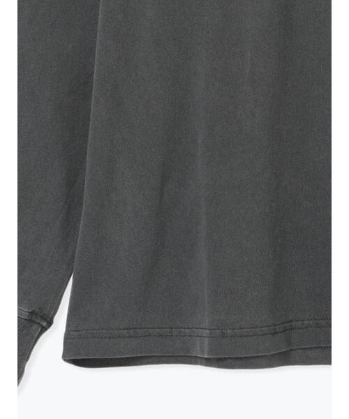 Samansa Mos2 blue（サマンサモスモスブルー）の「ピグメントアソートプリントロンT（Tシャツ/カットソー・レディース・ブルー/チャコールグレー/シルバーグレー・F）」の22枚目の写真