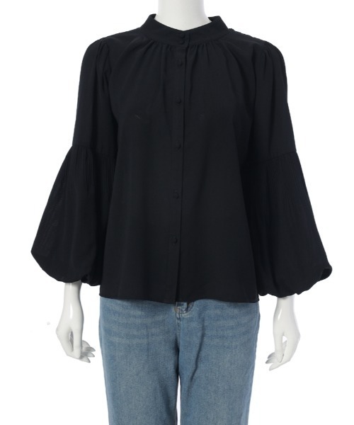 fifth(フィフス)の「前後2wayプリーツブラウス(ワンピース・レディース・アイボリー/ブラック/ボルドー/ライトグリーン/ピンク・M)」の21枚目の写真