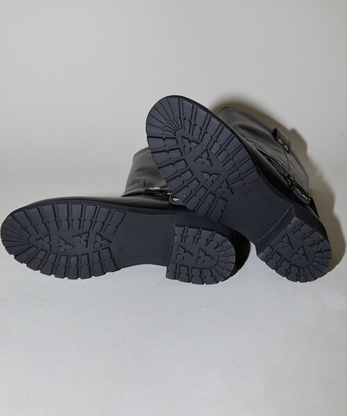 PUBLUX（パブリュクス）の「PUBLUX/パブリュクス エンジニア リング デザイン ブーツ　限定展開（ブーツ・レディース・ブラック/ダークブラウン・38/39/36/37）」の21枚目の写真