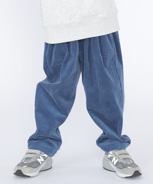 SHIPS(シップス)の「SHIPS KIDS:100~130cm / コーデュロイ タック パンツ(その他パンツ・キッズ・ブルー系その他・100/110/120/130)」の3枚目の写真