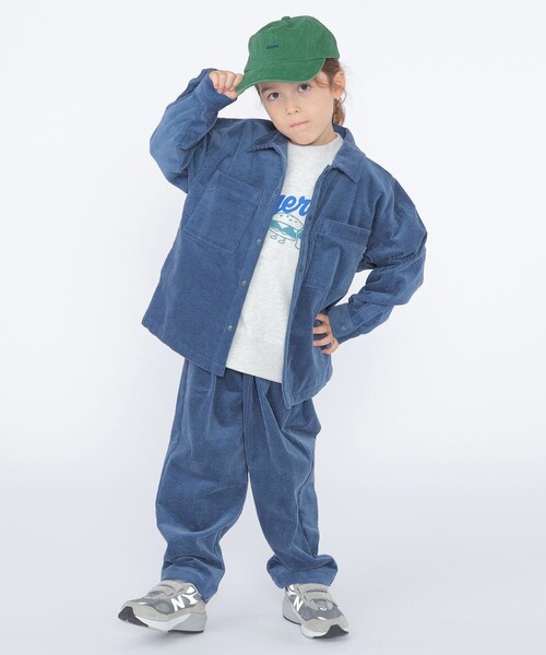 SHIPS(シップス)の「SHIPS KIDS:100~130cm / コーデュロイ タック パンツ(その他パンツ・キッズ・ブルー系その他・100/110/120/130)」の8枚目の写真