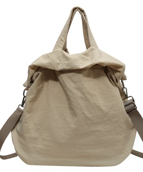 Per sist ence（パーシエンス）の「2WAYナイロントートバッグ（トートバッグ・レディース・オフホワイト/ブルー/ブラック/カーキ/レッド/イエロー/オレンジ・FREE）」の16枚目の写真