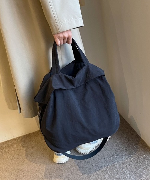 Per sist ence（パーシエンス）の「2WAYナイロントートバッグ（トートバッグ・レディース・オフホワイト/ブルー/ブラック/カーキ/レッド/イエロー/オレンジ・FREE）」の19枚目の写真