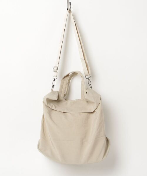 Per sist ence（パーシエンス）の「2WAYナイロントートバッグ（トートバッグ・レディース・オフホワイト/ブルー/ブラック/カーキ/レッド/イエロー/オレンジ・FREE）」の17枚目の写真