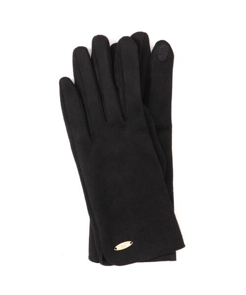 NATURAL BEAUTY BASIC（ナチュラルビューティーベーシック）の「フェイクスエードソフトグローブ（手袋・レディース・ベージュ系その他2/ブラック/グレー系その他・FREE）」の17枚目の写真