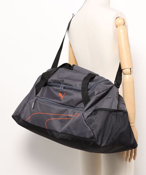 PUMA(プーマ)の「PUMA プーマ ユニセックス ファンダメンタル スポーツバッグ M 48L(ボストンバッグ・メンズ・グレー・フリー)」の5枚目の写真