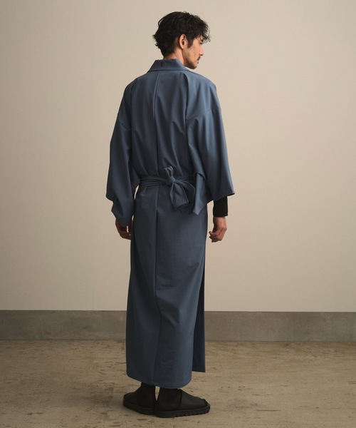 和ROBE（ワローブ）の「和ROBE / WINTER YUKATA TECH（浴衣・メンズ・ブラック/ダークネイビー/ブルー・2/3）」の12枚目の写真