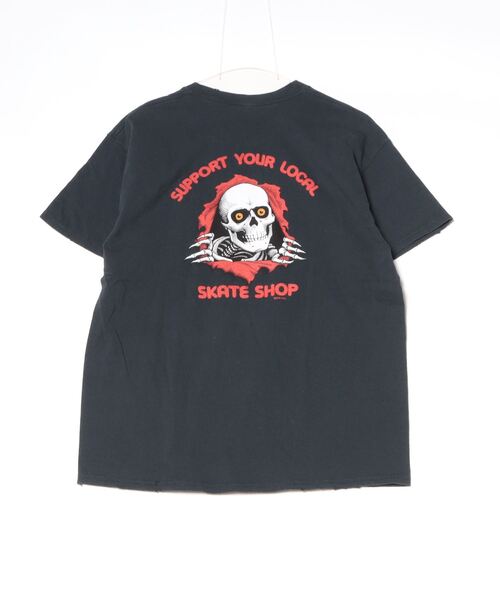 THRIFTY LOOK / スリフティールック THRIFTY DAMAGE SKATE TEE 'POWELL