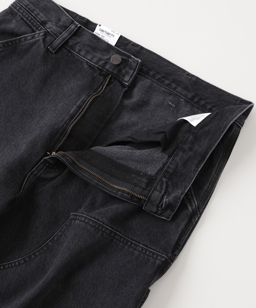 Carhartt WIP（カーハートダブリューアイピー）の「CARHARTT WIP / カーハート ダブリューアイピー DOUBLE KNEE PANT denim（デニムパンツ・メンズ・ブラック・32/30/28）」の3枚目の写真