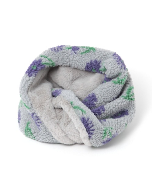 niko and...（ニコアンド）の「オリジナルアソートボアスヌード（ネックウォーマー/スヌード・レディース・グレー/アイボリー/ベージュ・0）」の2枚目の写真