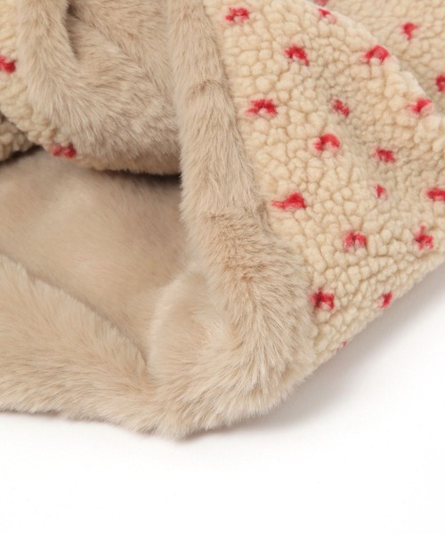 niko and...（ニコアンド）の「オリジナルアソートボアスヌード（ネックウォーマー/スヌード・レディース・グレー/アイボリー/ベージュ・0）」の7枚目の写真