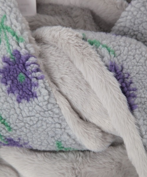 niko and...（ニコアンド）の「オリジナルアソートボアスヌード（ネックウォーマー/スヌード・レディース・グレー/アイボリー/ベージュ・0）」の10枚目の写真