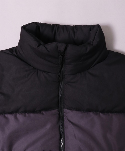 BAYBLO（ベイブロ）の「(DV)2トーン 中綿 パデット ボリューム ジャケット（ダウンジャケット/コート・メンズ・チャコールグレー×ブラック/ブラック×ブラック/オリーブ×ブラック・MEDIUM/LARGE/X-LARGE）」の7枚目の写真