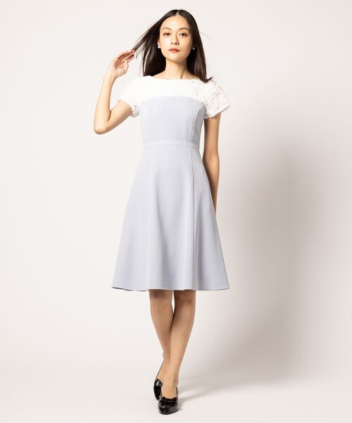 TOCCA(トッカ)の「FLY FRERRY ドレス(ワンピース・レディース・サックスブルー系/ネイビー系・2/0/4/6/00)」の5枚目の写真