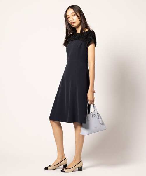 TOCCA(トッカ)の「FLY FRERRY ドレス(ワンピース・レディース・サックスブルー系/ネイビー系・2/0/4/6/00)」の12枚目の写真